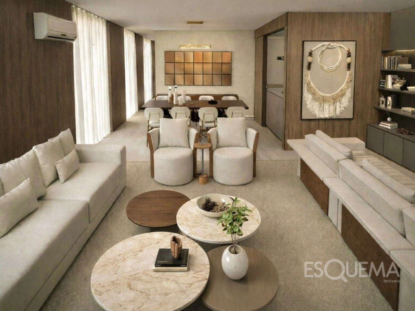 Apartamento de 256 m², reformado e mobiliado, no Jardim América - Imagem 6