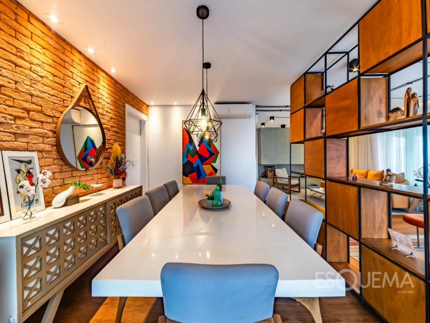 Apartamento mobiliado com duas varandas, marcenaria personalizada e luz natural, no Brooklin - Imagem 9