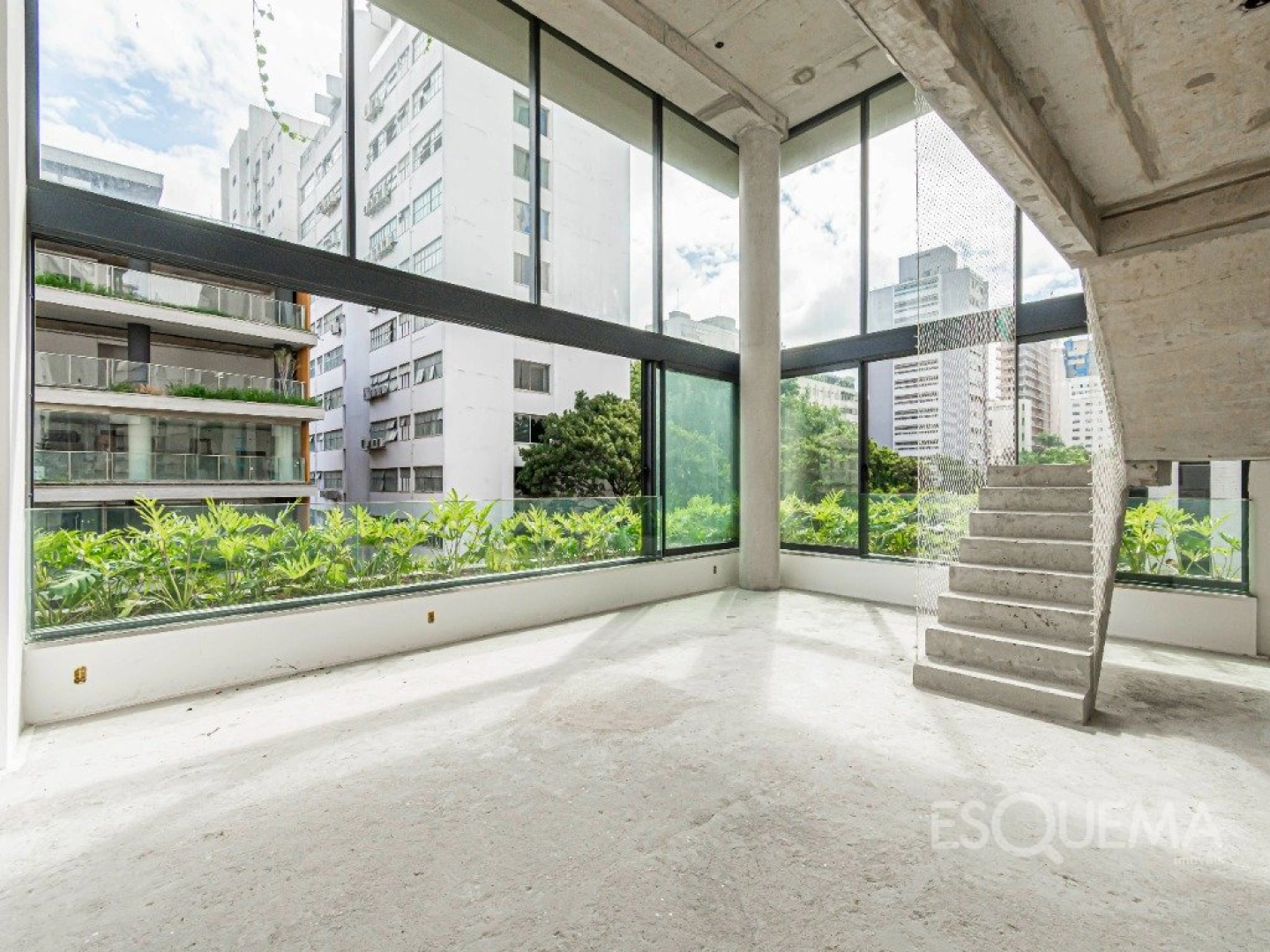 Penthouse duplex em condomínio contemporâneo de arquitetura minimalista - Imagem 7