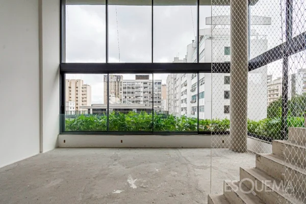 Duplex com elevador privativo e arquitetura minimalista, com 4 suítes