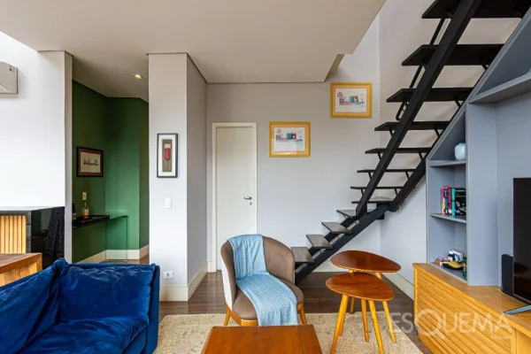 Apartamento funcional e bem localizado próximo à Avenida Faria Lima