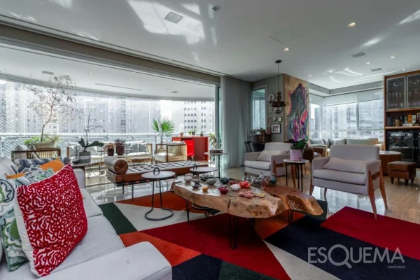 Apartamento com projeto de Carina Korman no Itaim Bibi