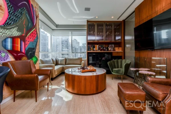 Apartamento com projeto de Carina Korman no Itaim Bibi