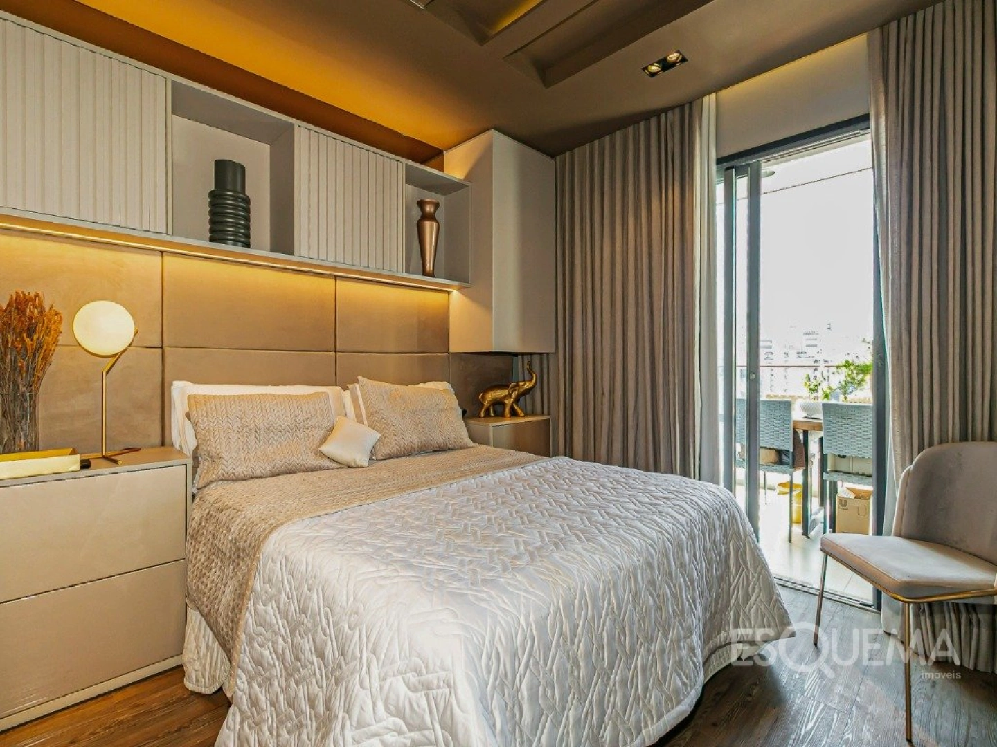 Apartamento mobiliado com varanda e vista aberta na Vila Nova Conceição - Imagem 10