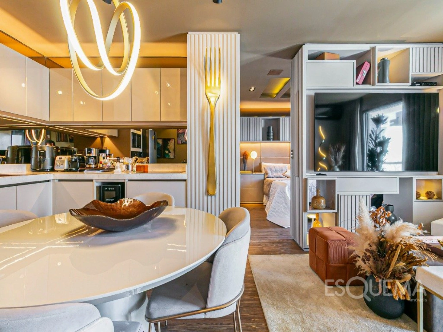 Apartamento mobiliado com varanda e vista aberta na Vila Nova Conceição - Imagem 14