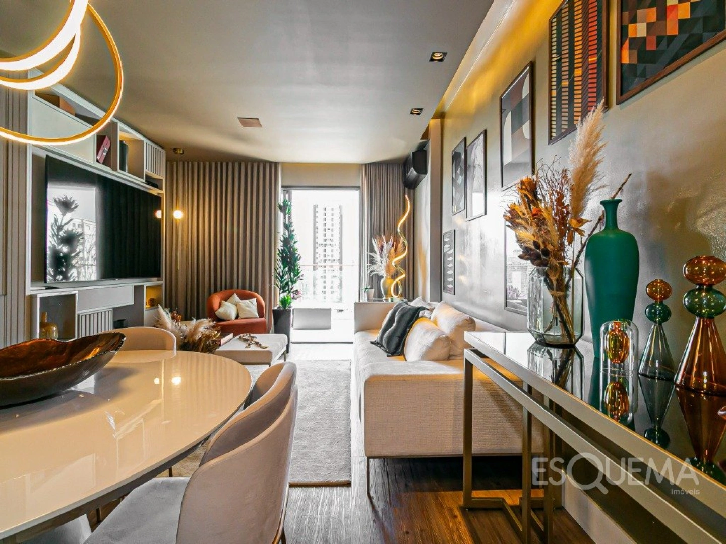 Apartamento mobiliado com varanda e vista aberta na Vila Nova Conceição - Imagem 4