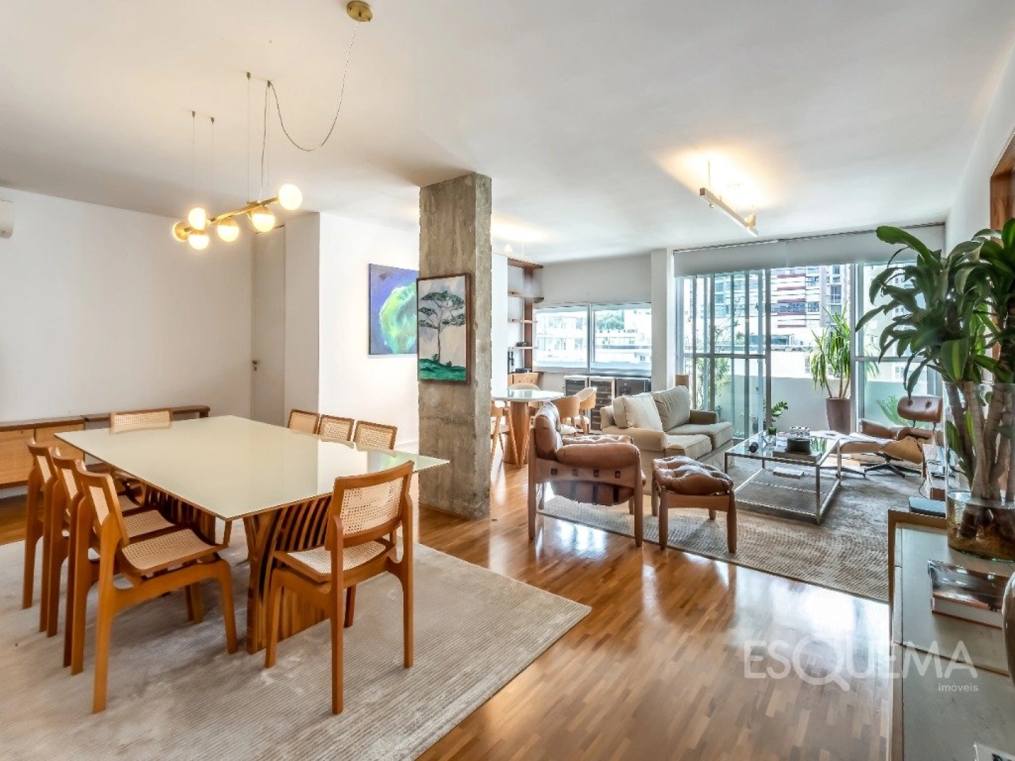 Apartamento com projeto integrado em edifício charmoso nos Jardins - Imagem 1