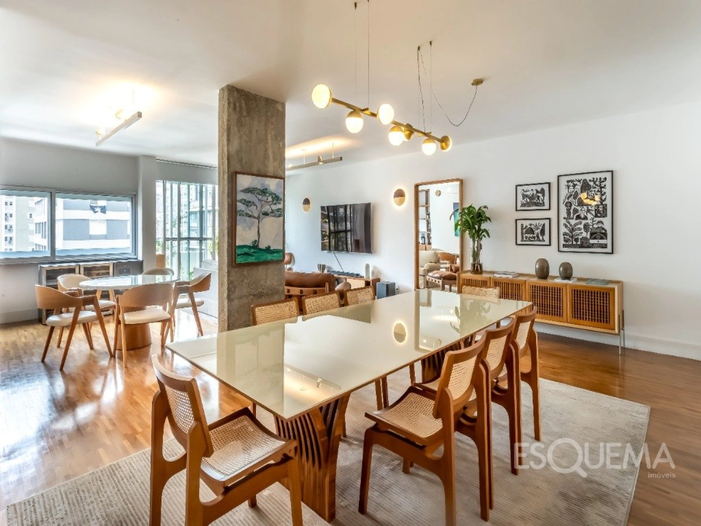 Apartamento com projeto integrado em edifício charmoso nos Jardins - Imagem 2