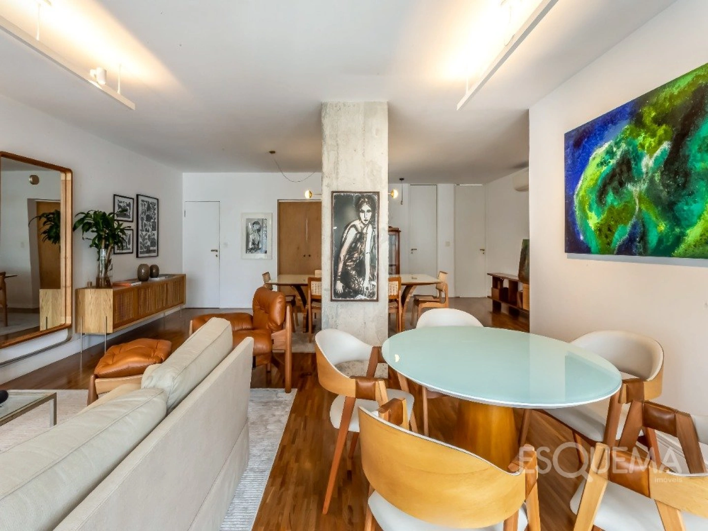 Apartamento com projeto integrado em edifício charmoso nos Jardins - Imagem 3