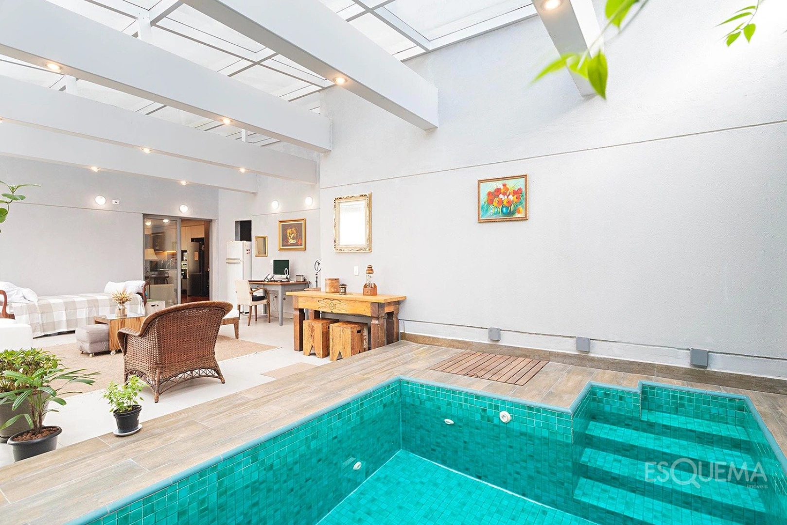 Apartamento garden com piscina em Moema - Imagem 1