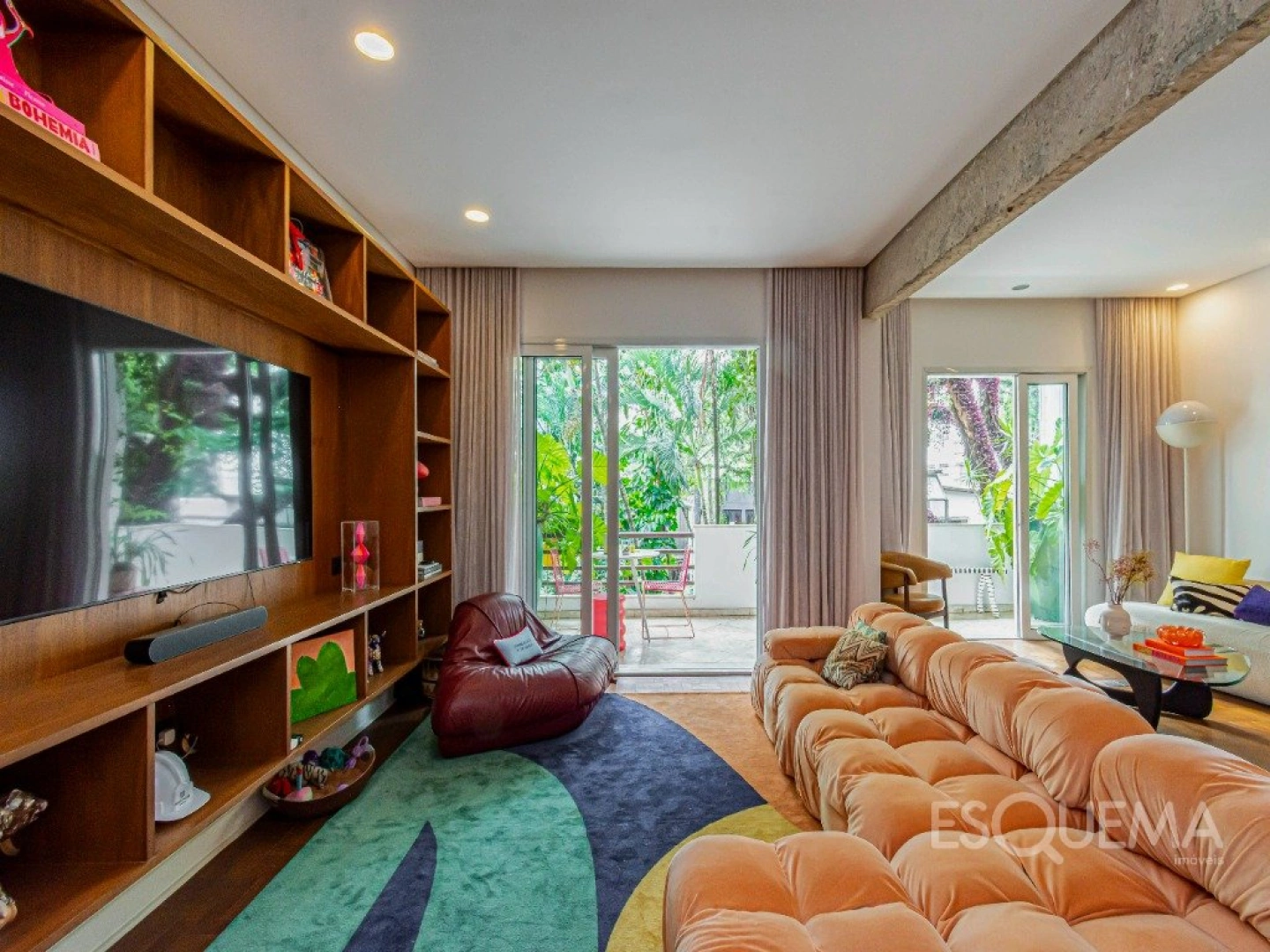 Apartamento mobiliado para locação no Jardim América - Imagem 1