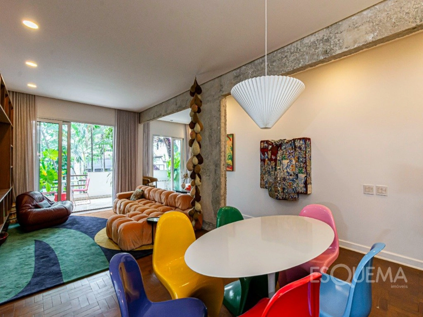 Apartamento mobiliado para locação no Jardim América - Imagem 2