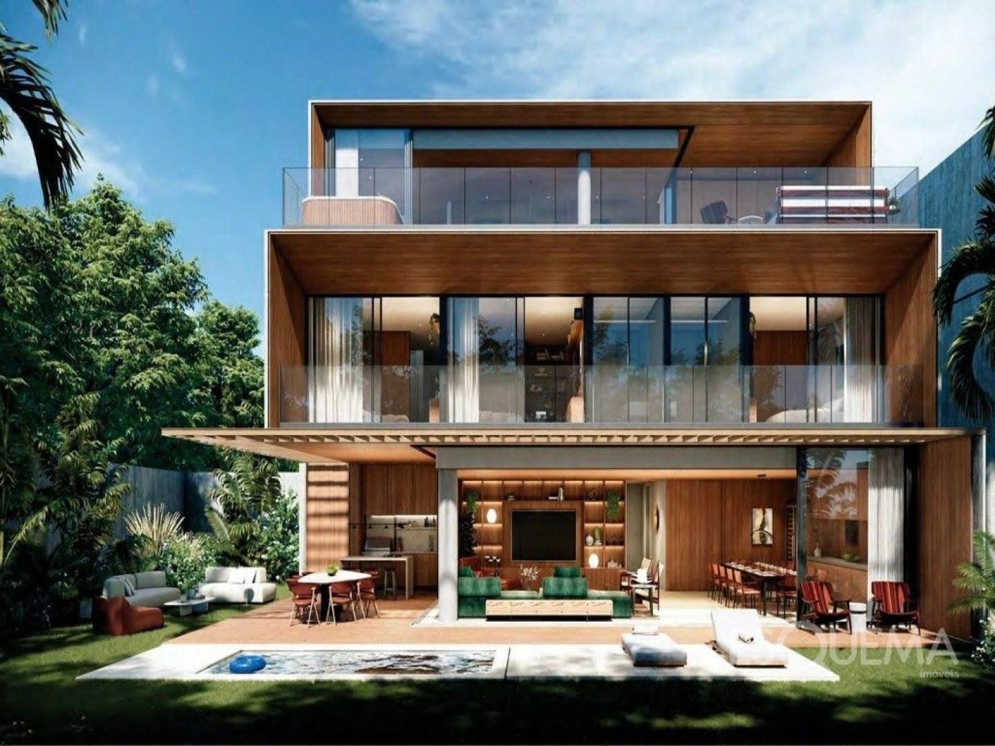 Casa em condomínio exclusivo próxima ao Fasano Tennis Club na Cidade Jardim - Imagem 2