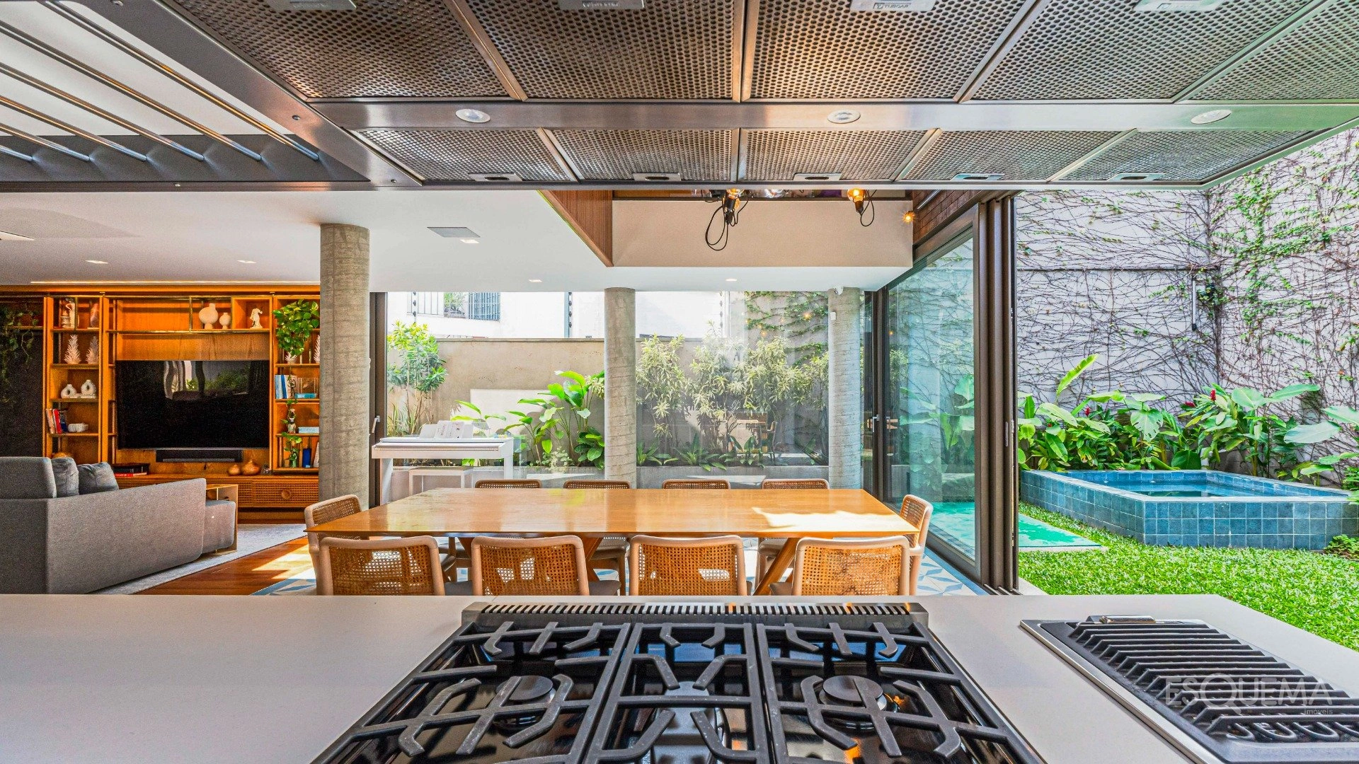 Casa com projeto contemporâneo no Jardim Paulista - Imagem 13