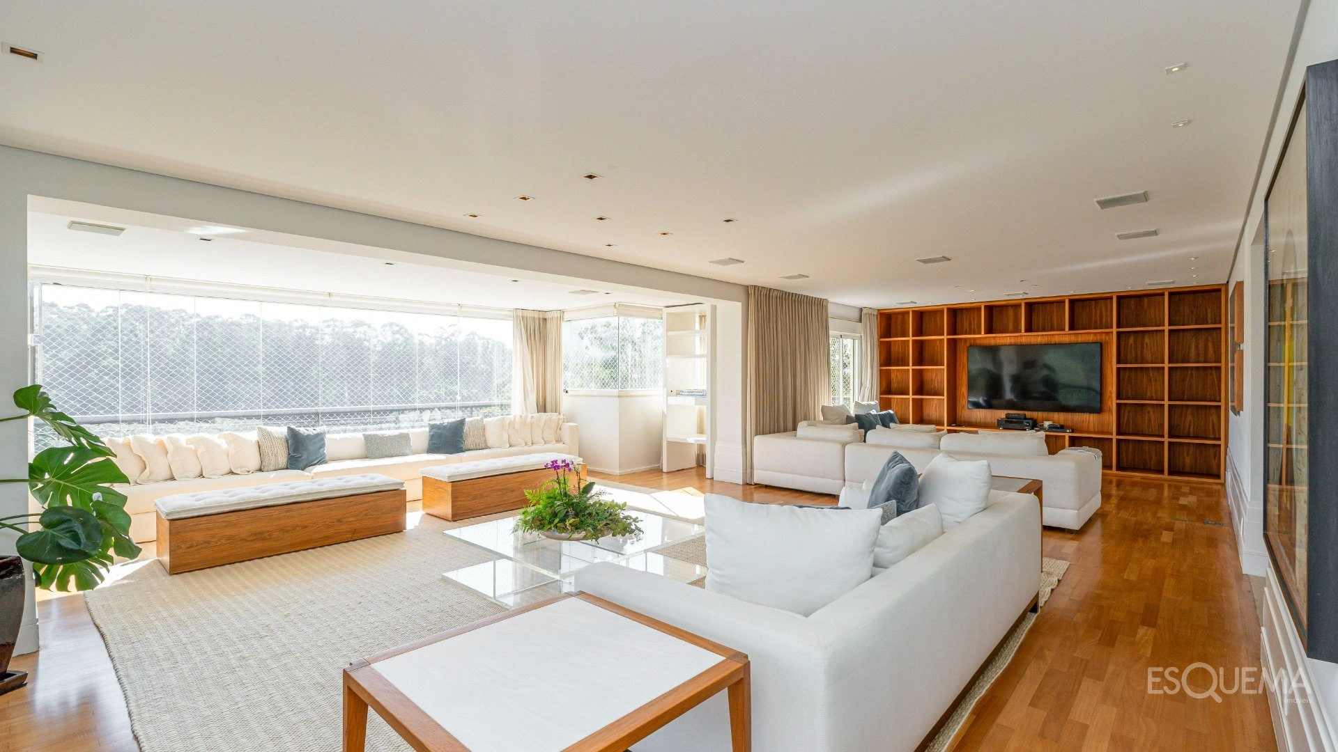 Apartamento impecável com vista para o verde na parte nobre do Real Parque - Imagem 4