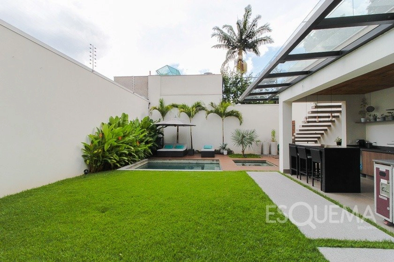 Casa contemporânea na Vila Nova Conceição com projeto do escritório Anexo Arquitetura - Imagem 1