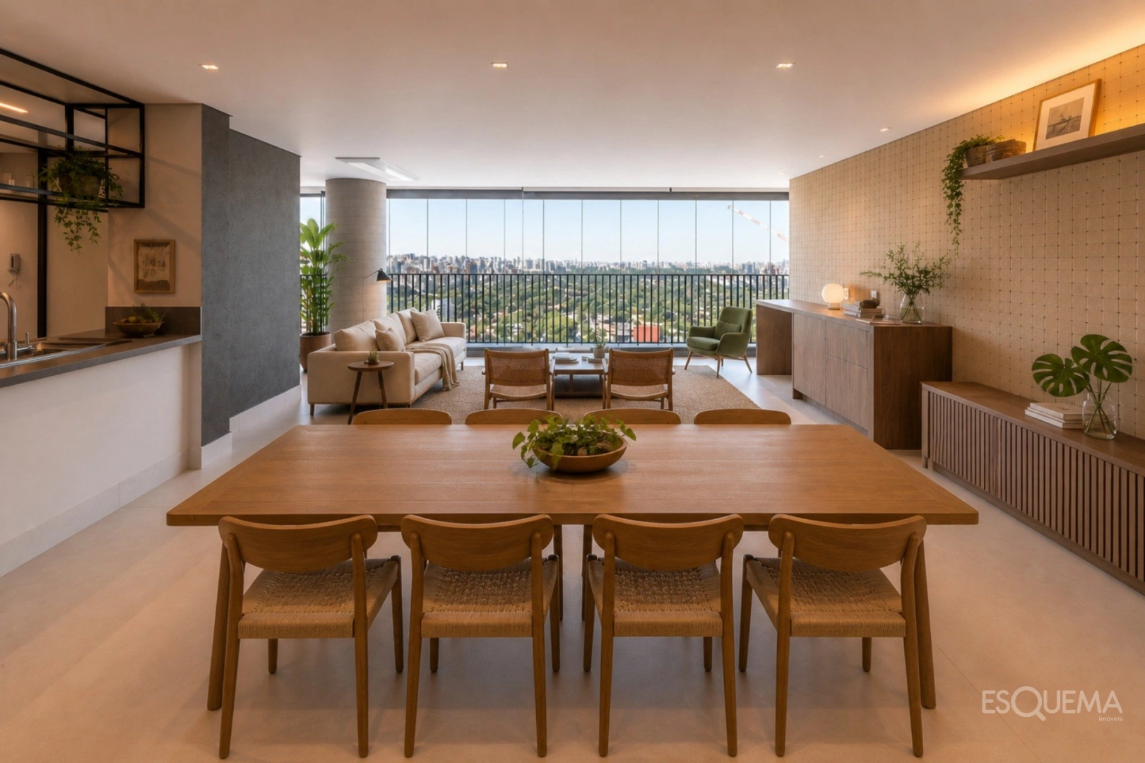 Apartamento com vista aberta e projeto contemporâneo em Pinheiros - Imagem 14