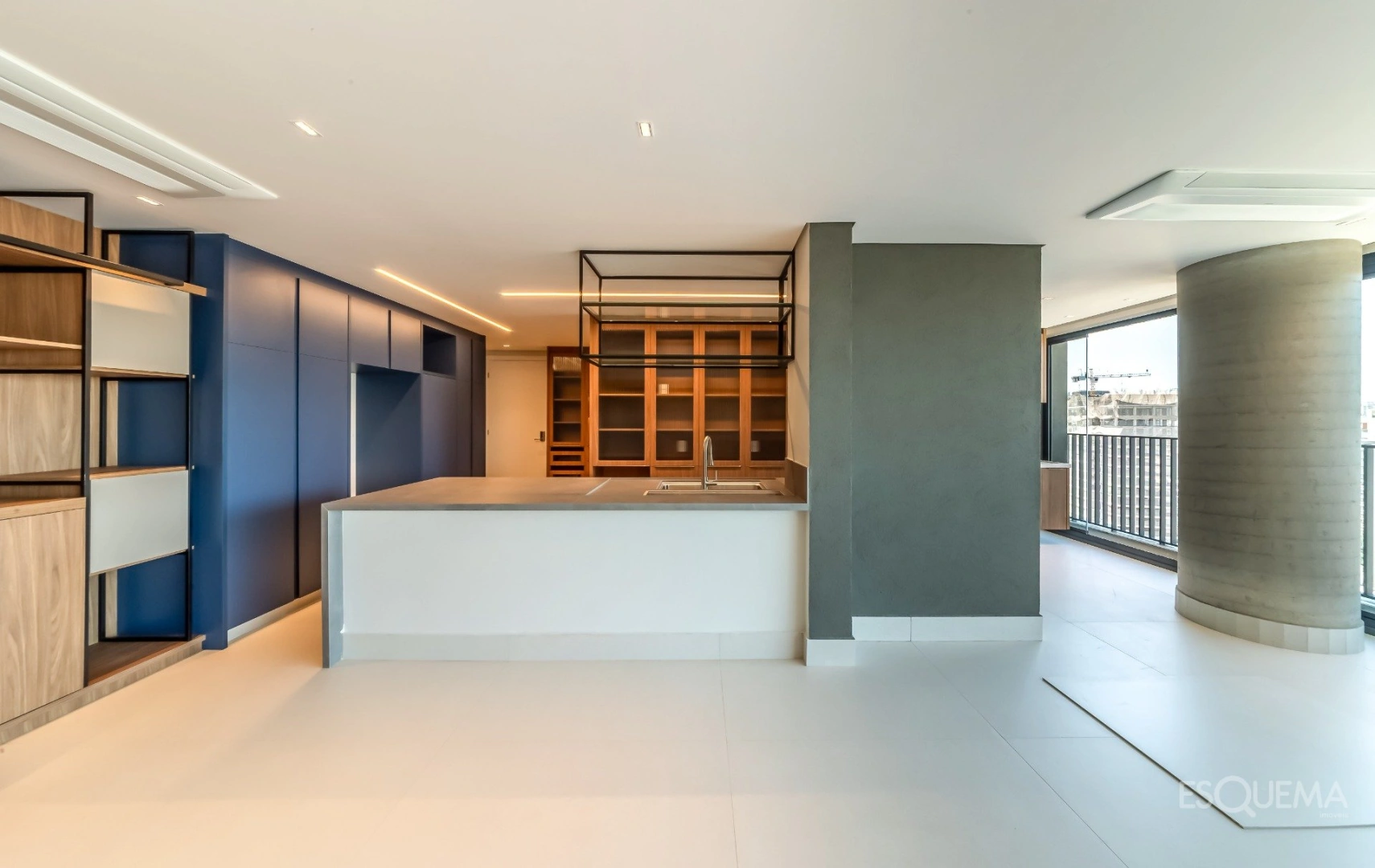 Apartamento com vista aberta e projeto contemporâneo em Pinheiros - Imagem 3