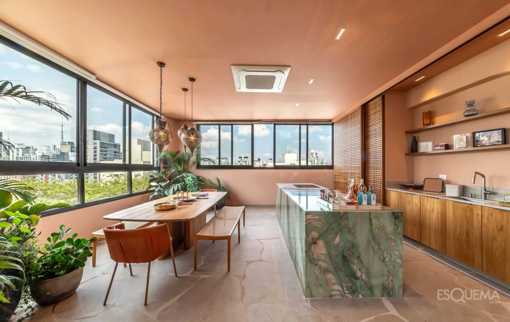 Cobertura com personalidade e área superior voltada ao convívio nos Jardins - Imagem 14