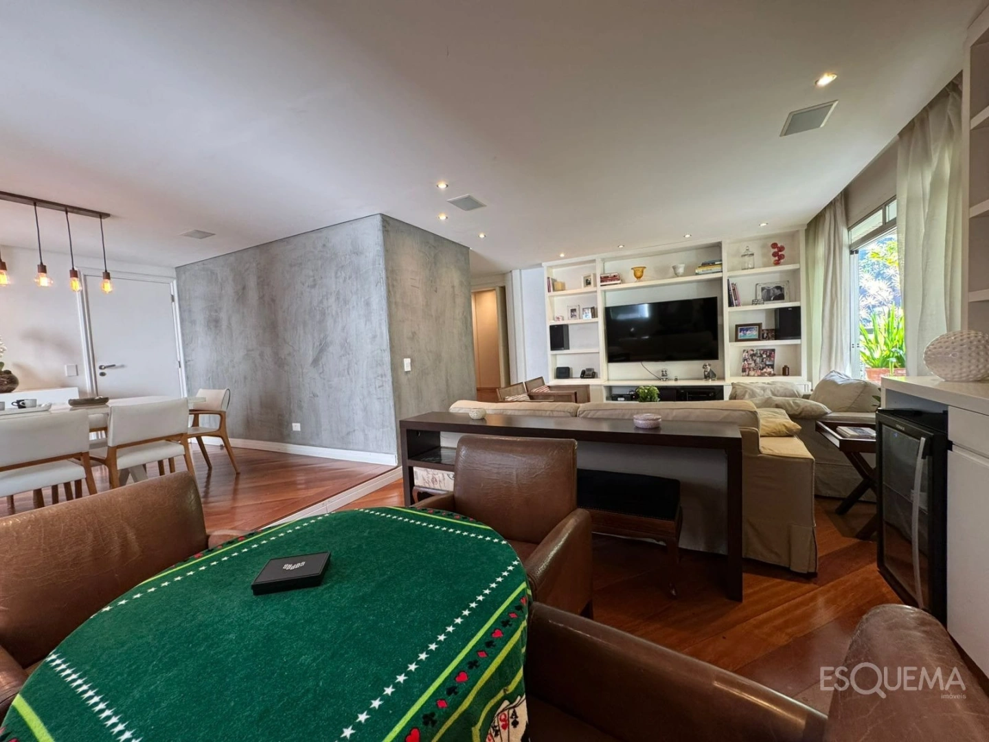 Apartamento iluminado com vista para as copas das árvores no Itaim Bibi - Imagem 6