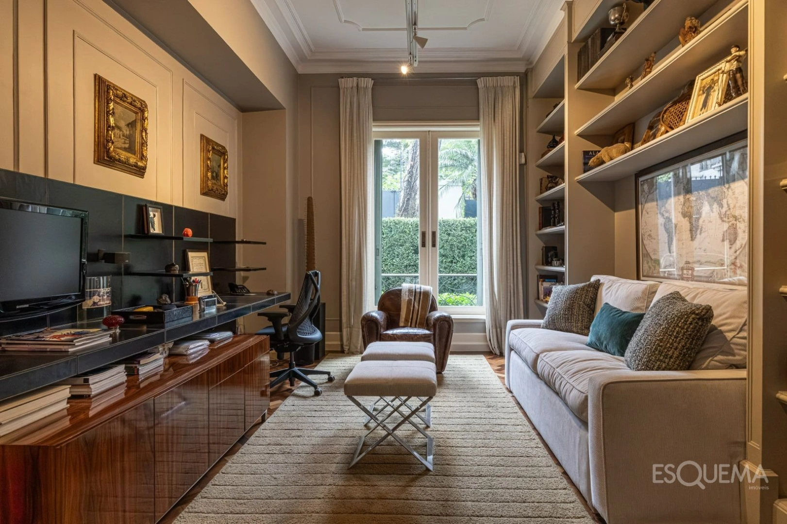 Casa de 900 m² no Jardim Paulista com projeto de Jacques Pilon e atualização de Gustavo Horta - Imagem 10