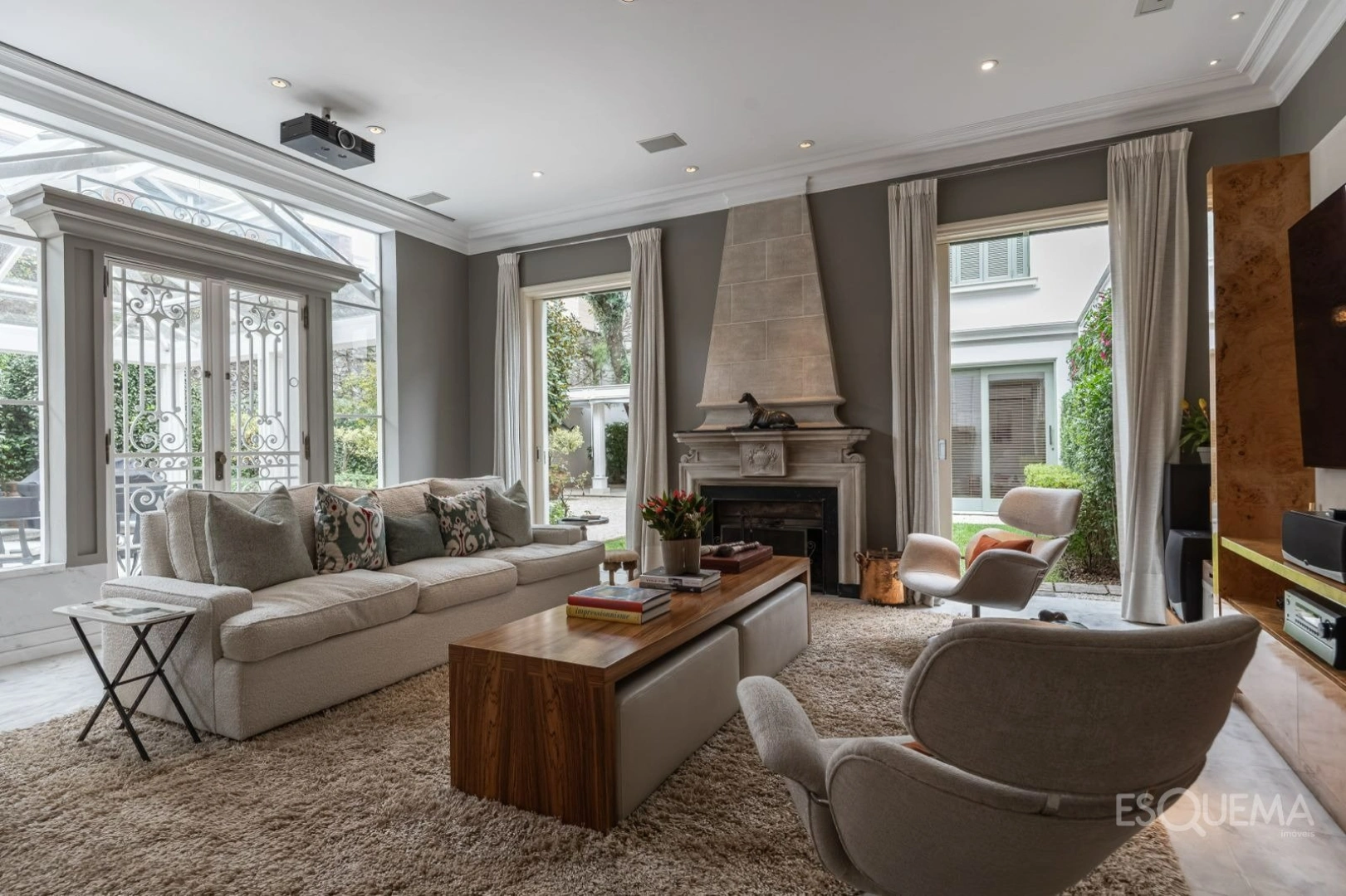 Casa de 900 m² no Jardim Paulista com projeto de Jacques Pilon e atualização de Gustavo Horta - Imagem 6