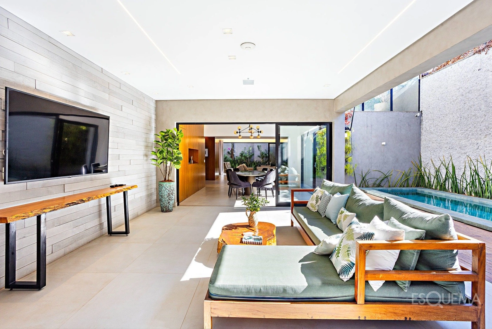 Casa com arquitetura acolhedora e lazer completo no Cidade Jardim - Imagem 1