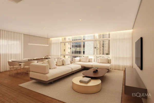 Apartamento totalmente reformado no Jardins