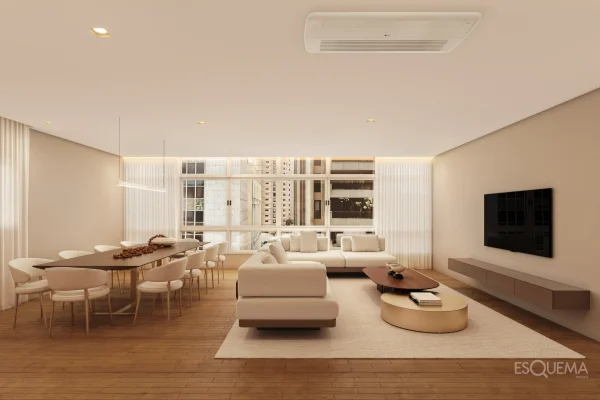 Apartamento totalmente reformado no Jardins
