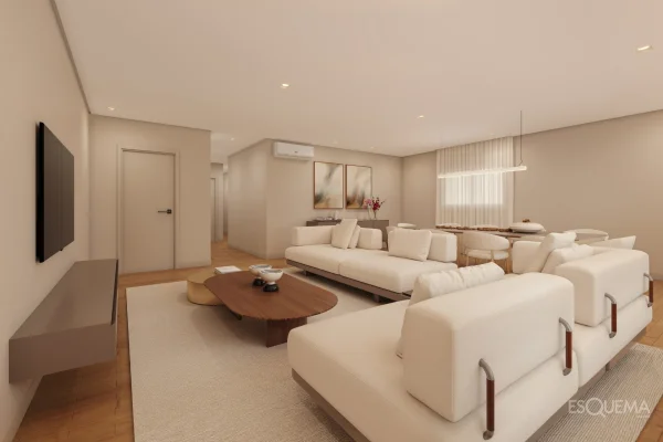 Apartamento totalmente reformado no Jardins