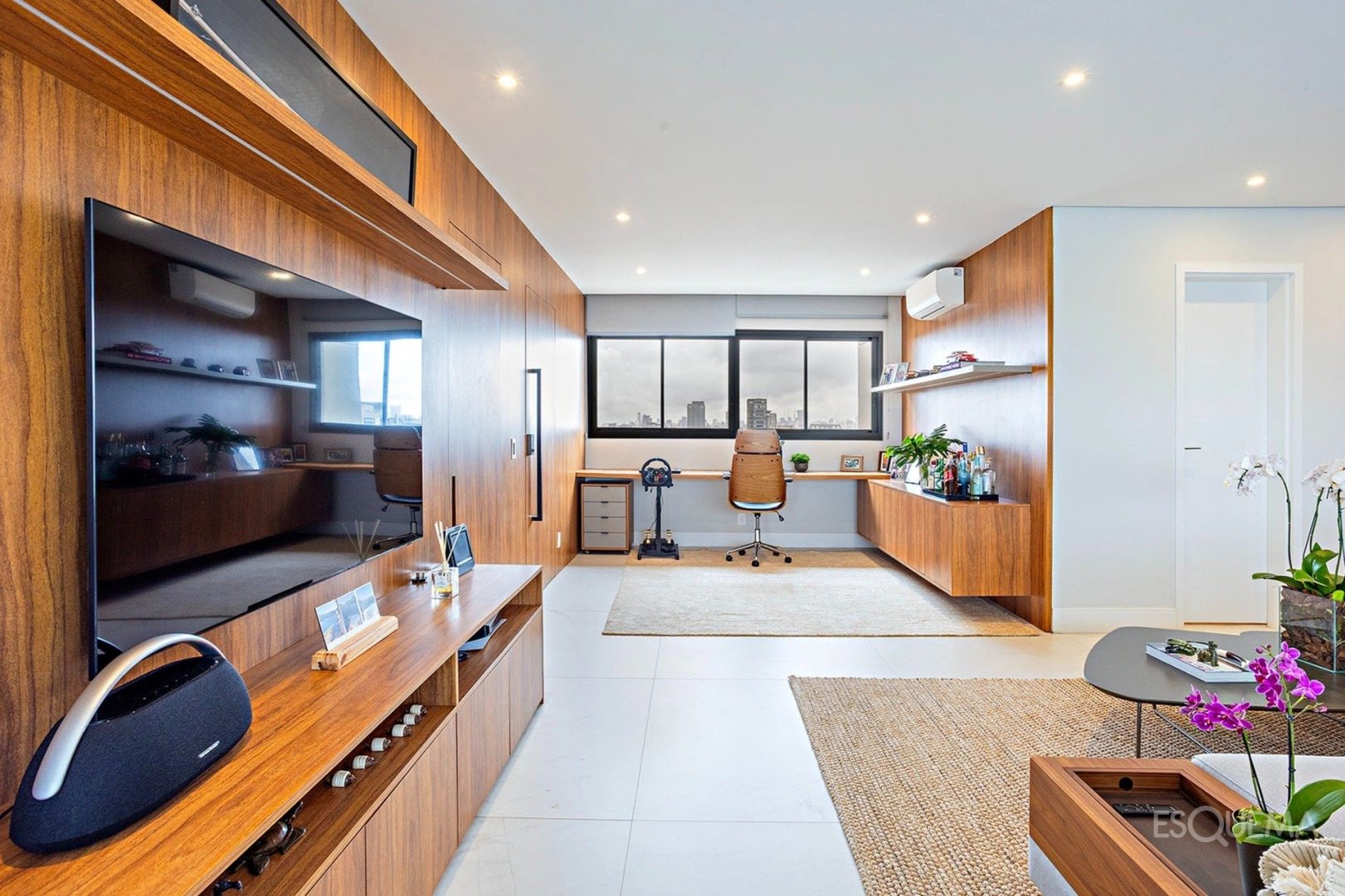 Apartamento mobiliado com vista para o skyline e marcenaria Kitchens - Imagem 6