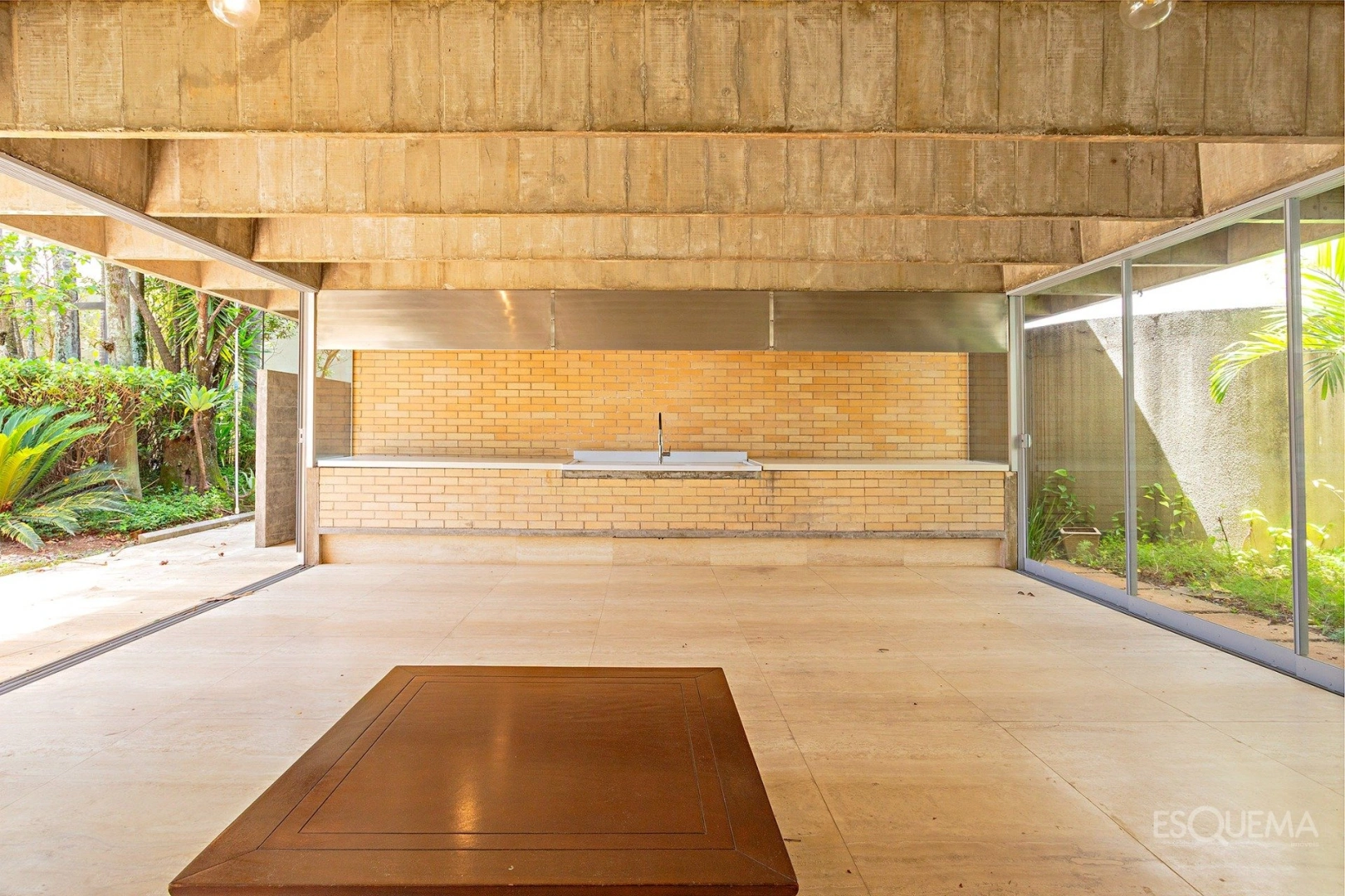 Casa modernista com vista para o Parque Ibirapuera no Jardim Luzitânia - Imagem 13