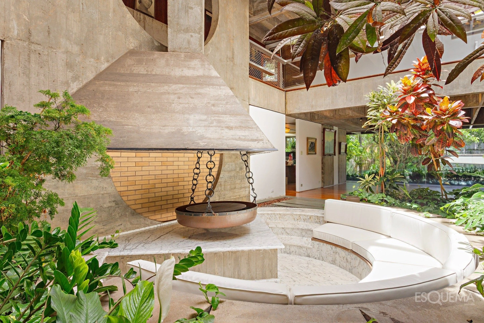 Casa modernista com vista para o Parque Ibirapuera no Jardim Luzitânia - Imagem 2