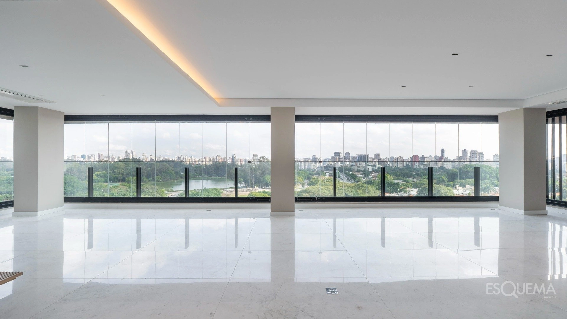 Apartamento contemporâneo com vista para o Parque Ibirapuera - Imagem 9