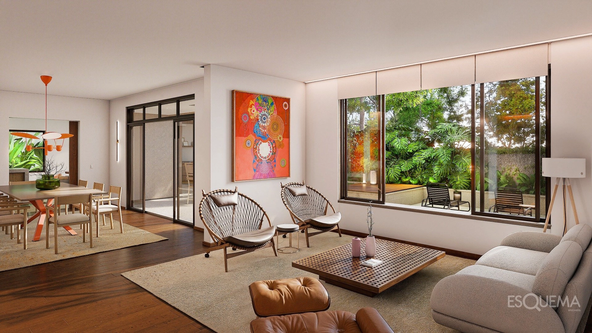 Casa nova com vista para uma praça tranquila e arborizada - Imagem 3