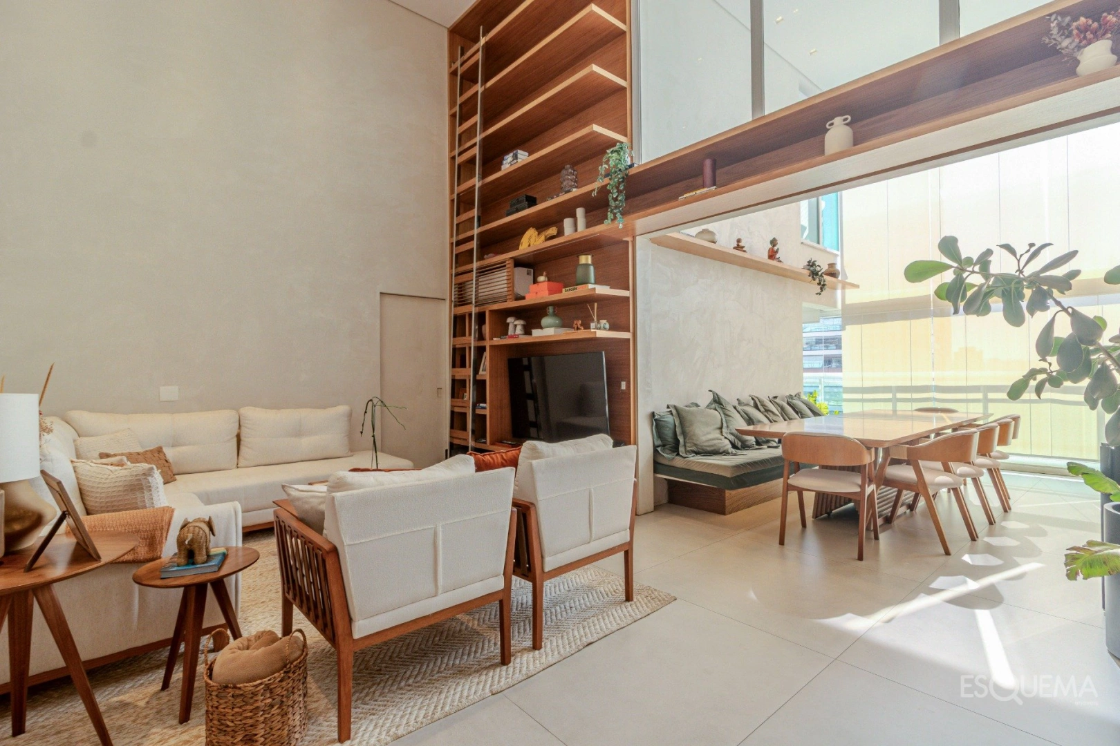 Apartamento no Nova York Penthouses com planta versátil e ambientes integrados - Imagem 6