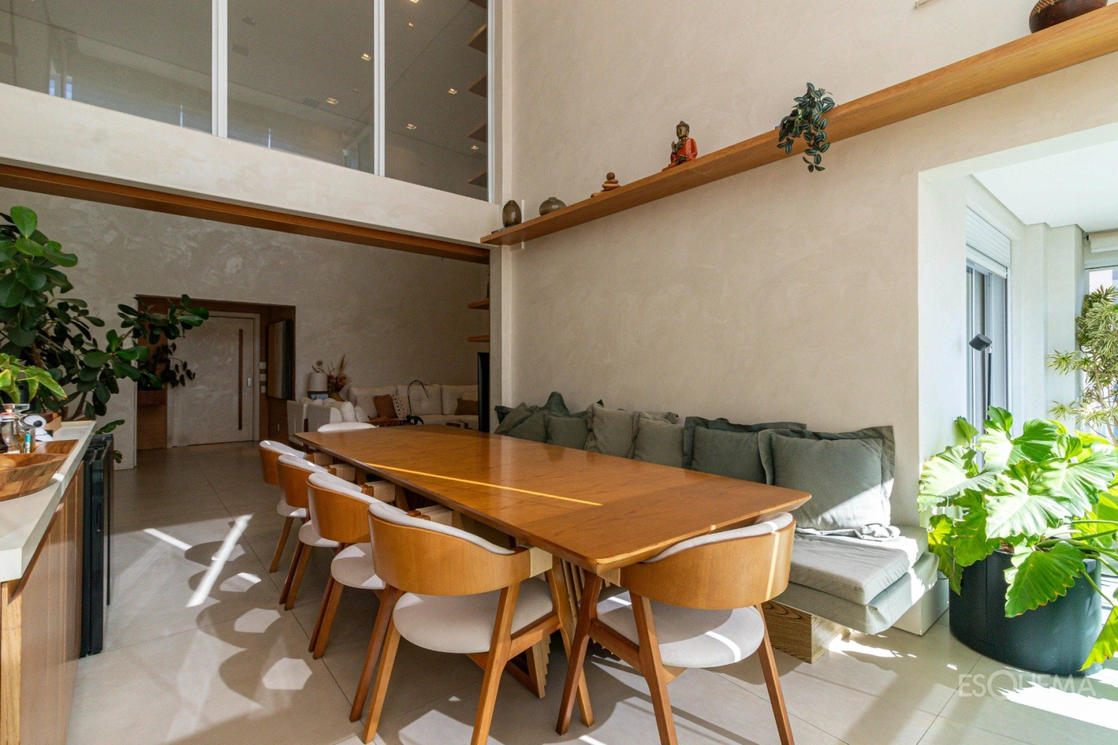 Apartamento no Nova York Penthouses com planta versátil e ambientes integrados - Imagem 8