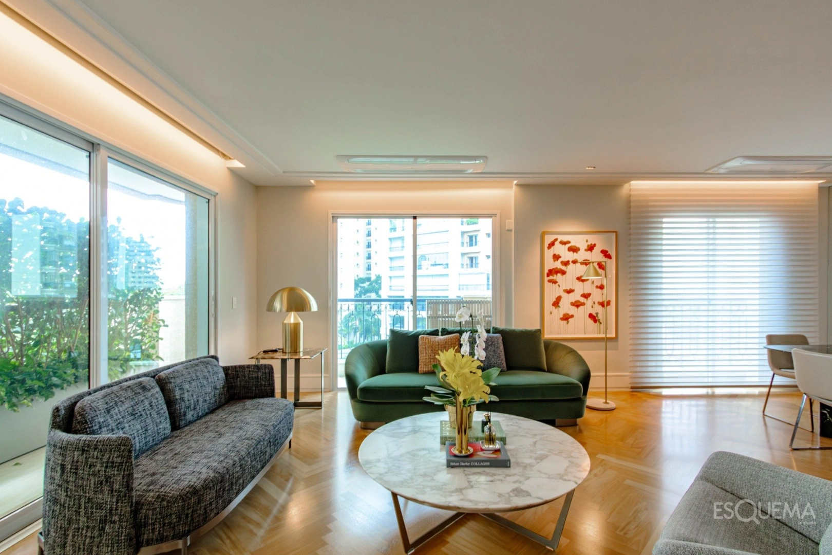 Apartamento reformado com vista permanente para o verde - Imagem 2