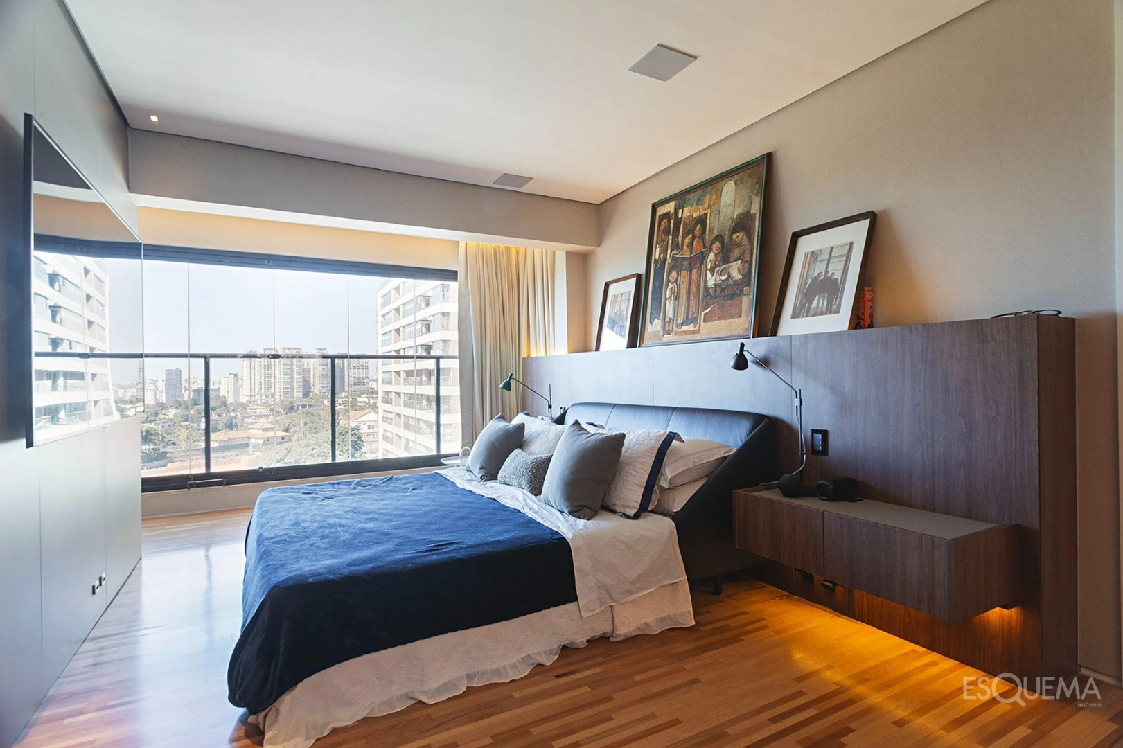 Apartamento contemporâneo em edifício novo com vista livre no Jardim Guedala - Imagem 11