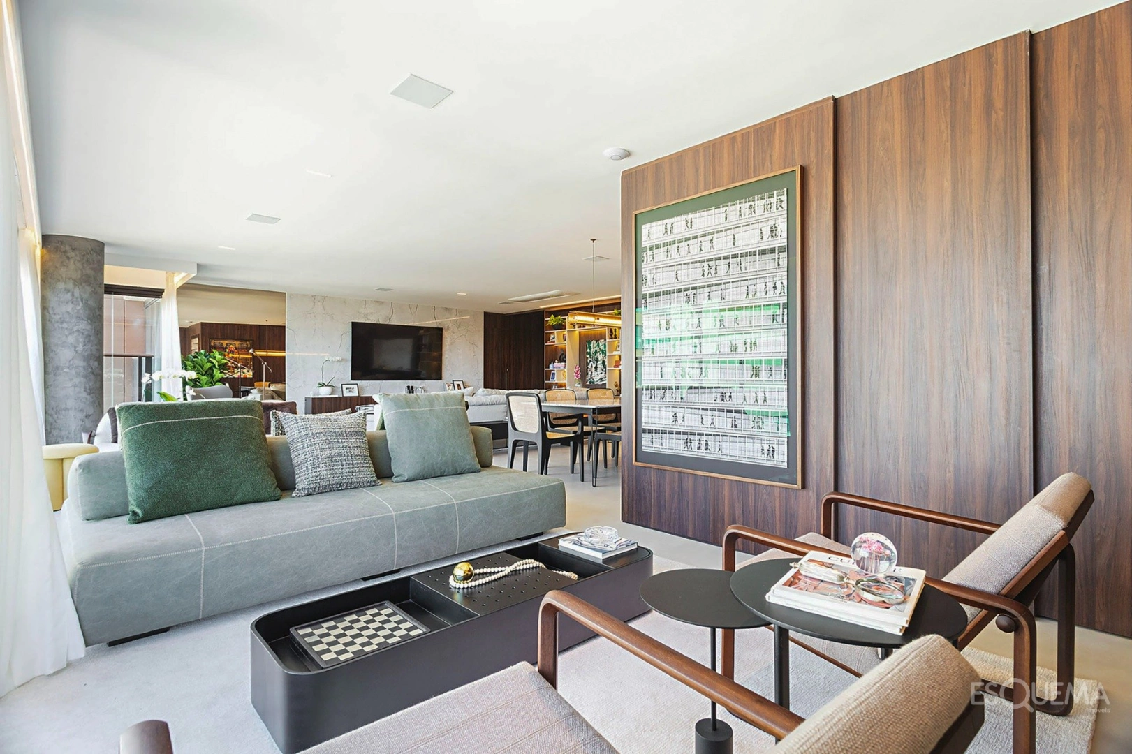 Apartamento contemporâneo em edifício novo com vista livre no Jardim Guedala - Imagem 7
