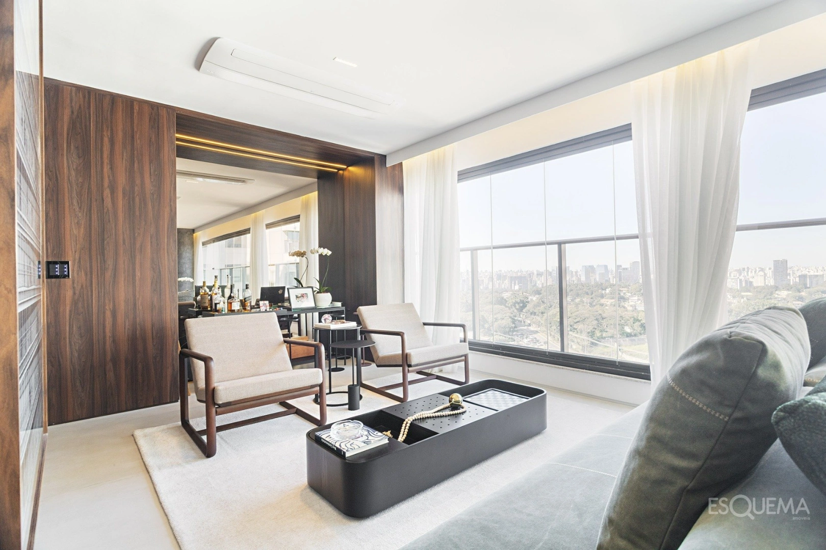 Apartamento contemporâneo em edifício novo com vista livre no Jardim Guedala - Imagem 8
