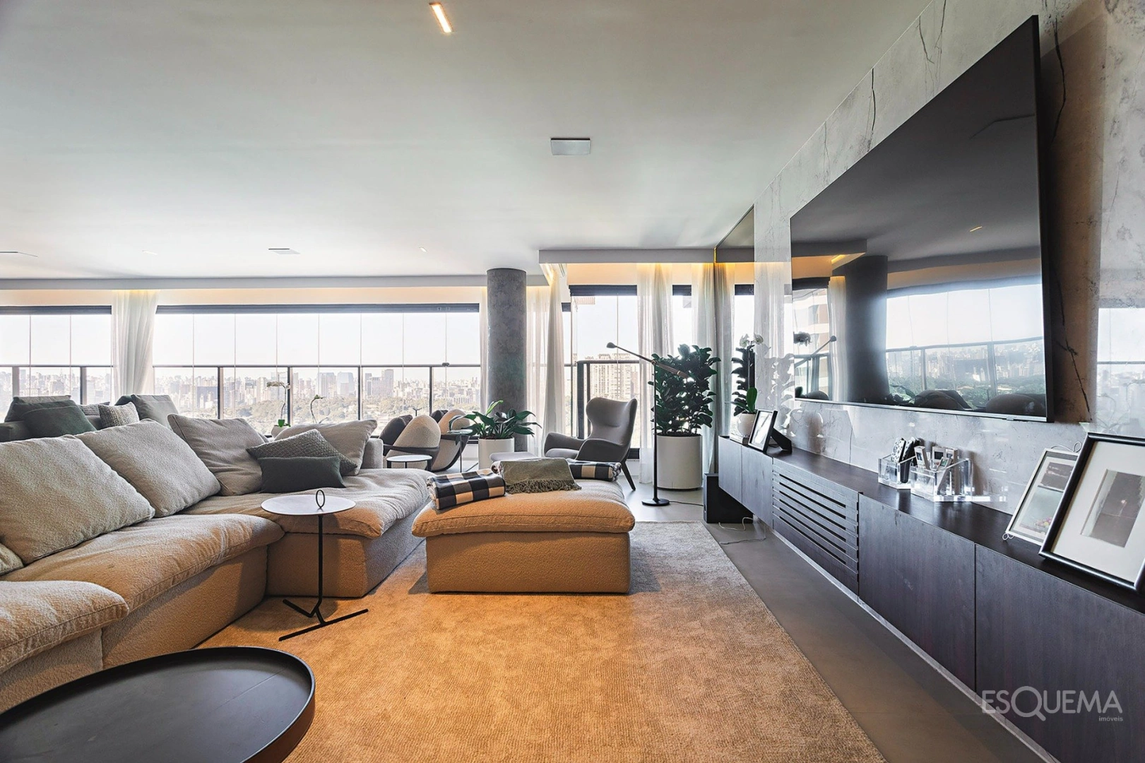 Apartamento contemporâneo em edifício novo com vista livre no Jardim Guedala - Imagem 9