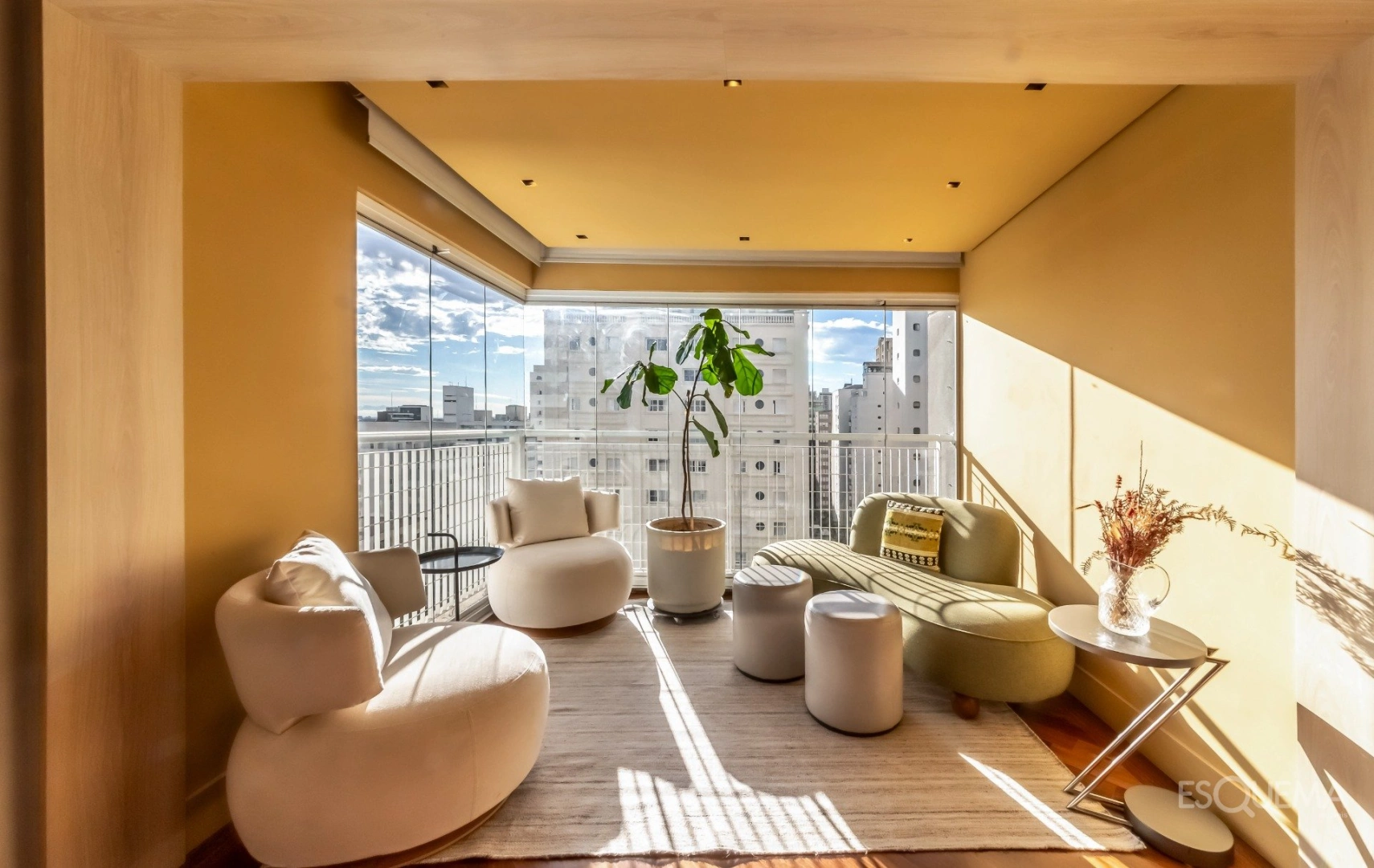 Apartamento duplex com planta integrada e luz natural no Jardim Paulista - Imagem 1
