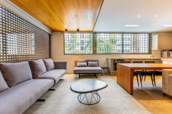 Apartamento duplex com projeto contemporâneo no Itaim Bibi