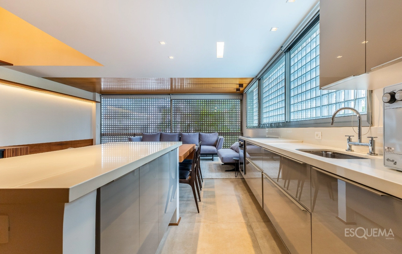 Apartamento duplex com projeto contemporâneo no Itaim Bibi - Imagem 7