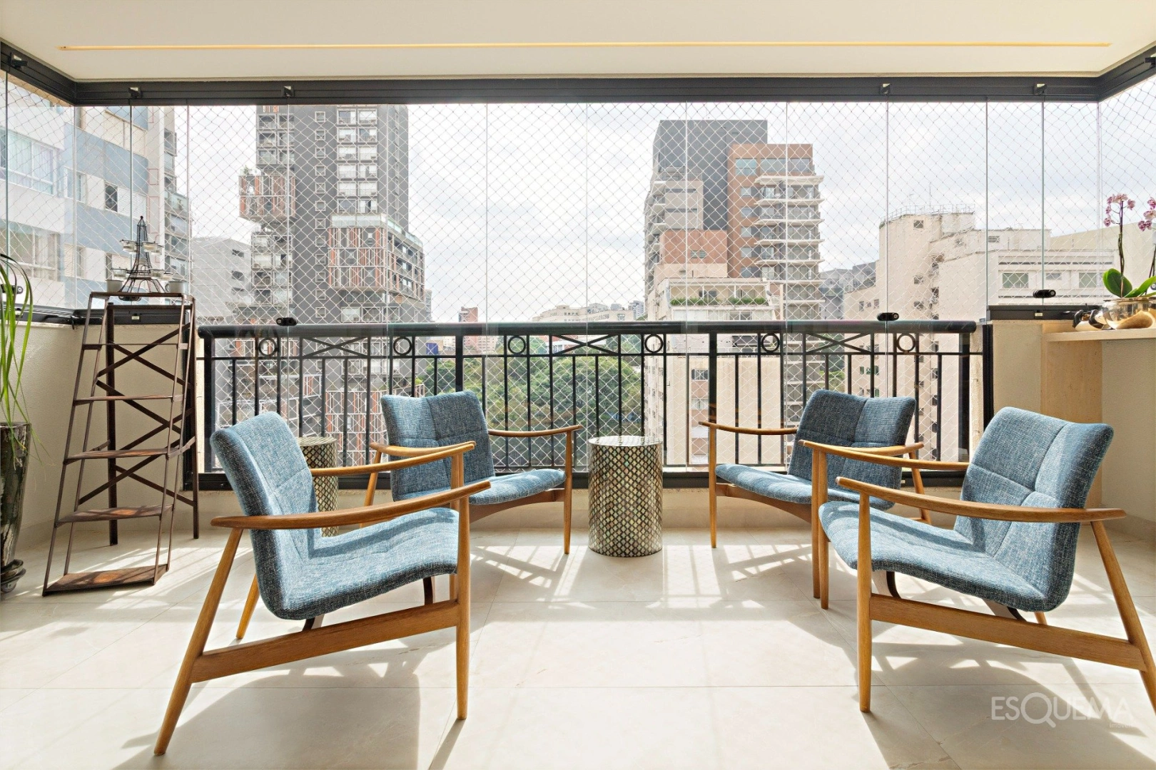 Apartamento com churrasqueira em condomínio desejado no Jardim América - Imagem 6