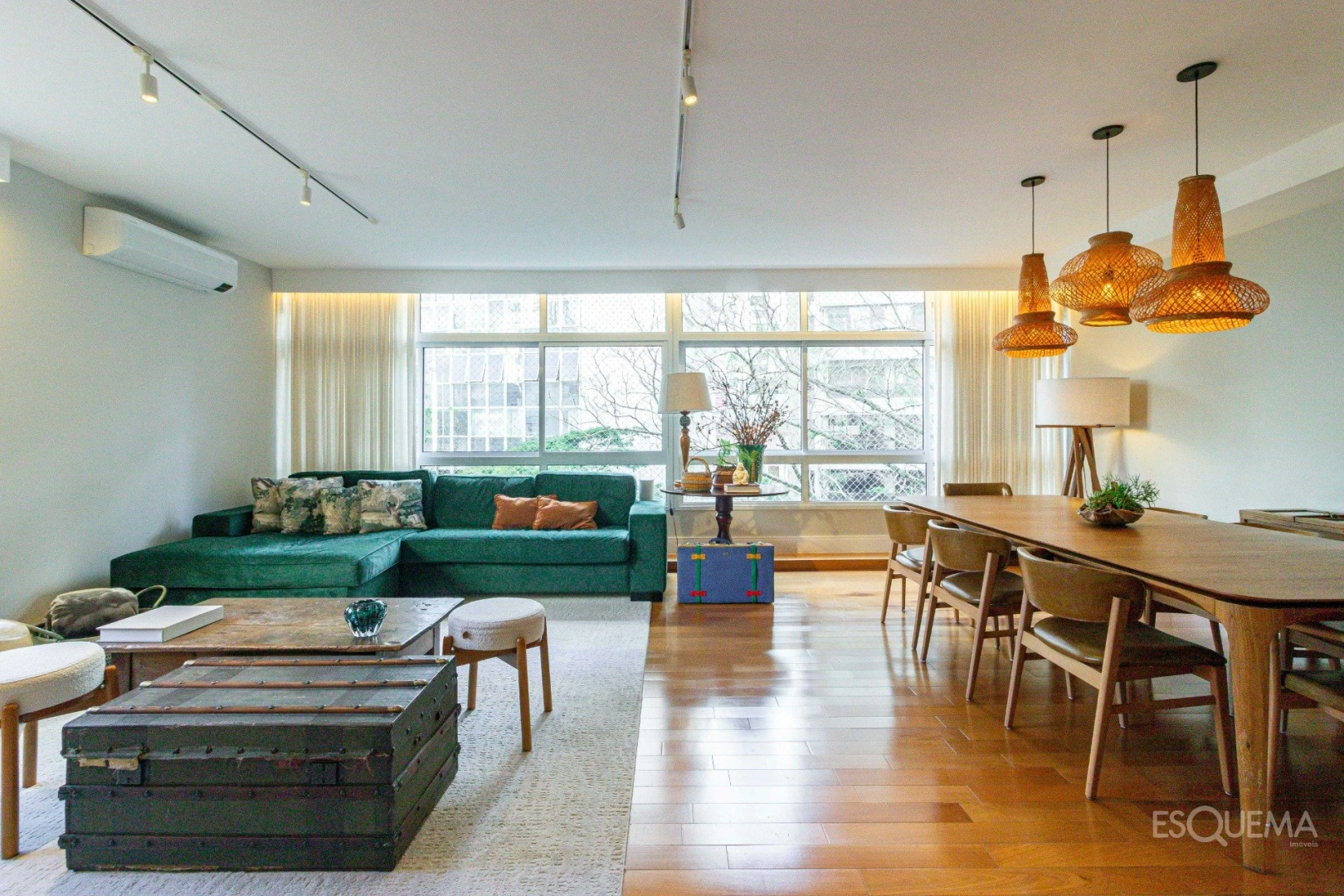 Apartamento reformado com vista para o verde no Jardim América - Imagem 1