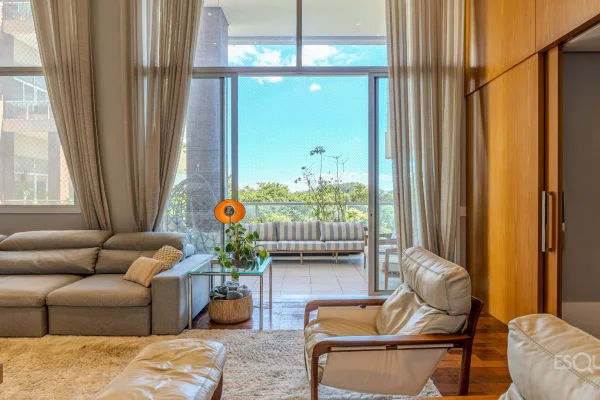 Apartamento com vista para o pôr do sol no Alto de Pinheiros