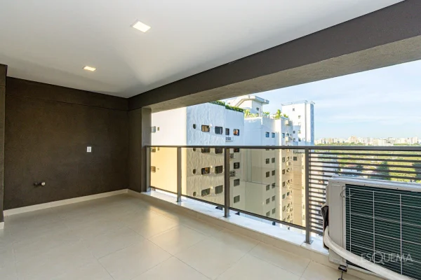 Apartamento novo e pronto para morar com vista permanente para o parque
