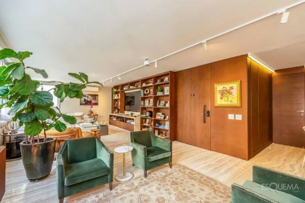 Apartamento reformado no Villa Rica com 4 suítes nos Jardins